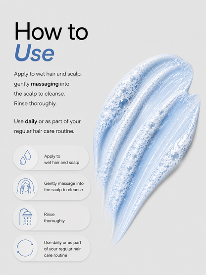 0.1% GHK-Cu Copper Peptide Shampoo
