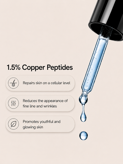 1.5% GHK-Cu Copper Peptide Face Serum
