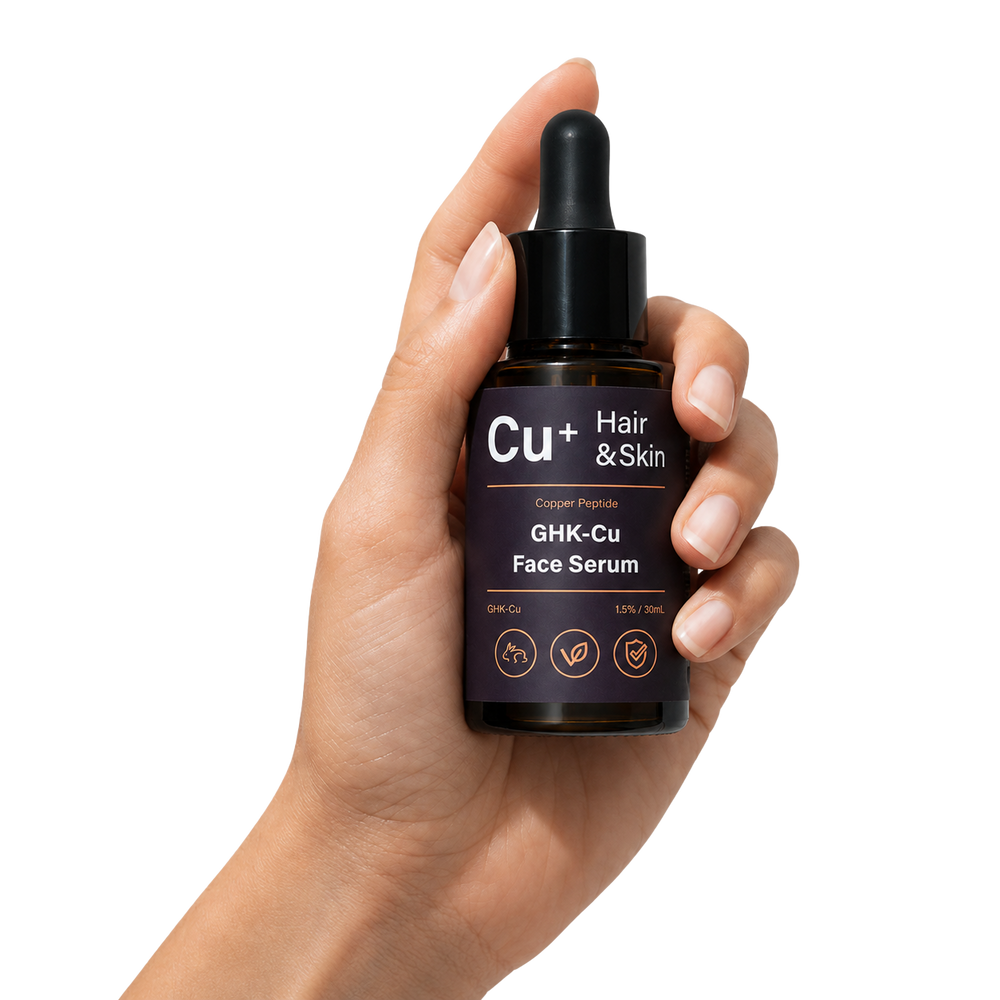 ghk-cu peptide skin hair Copper Growth Serum for Hair Loss & Thinning Hair Feline Skinscience GHK-Cu Copper Peptide Hair &