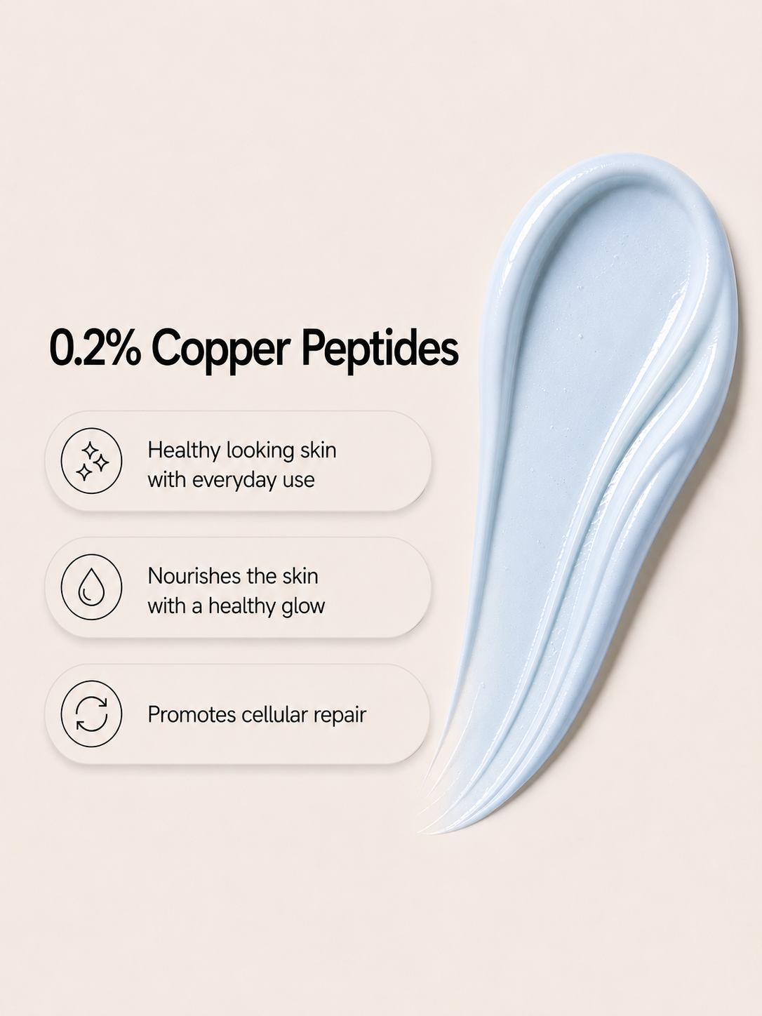0.2% GHK-Cu Copper Peptide Body Lotion